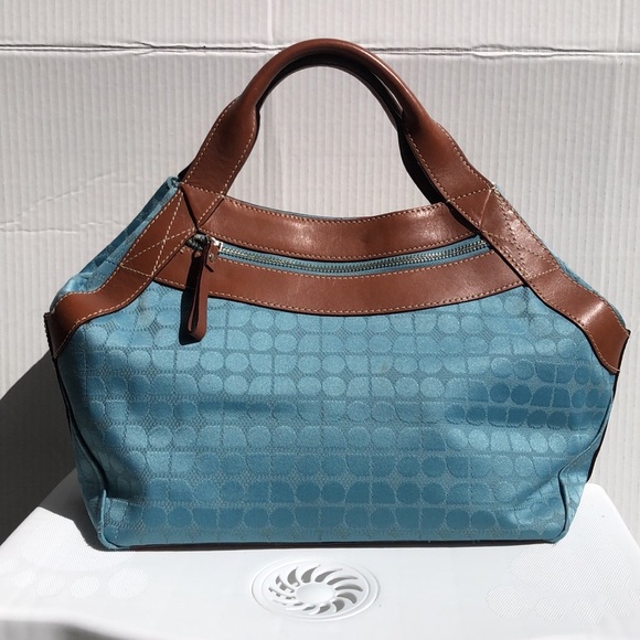 Kate Spade New York shoulde bag brown leather Straps & trim the Noel dot pattern - Picture 10 of 13